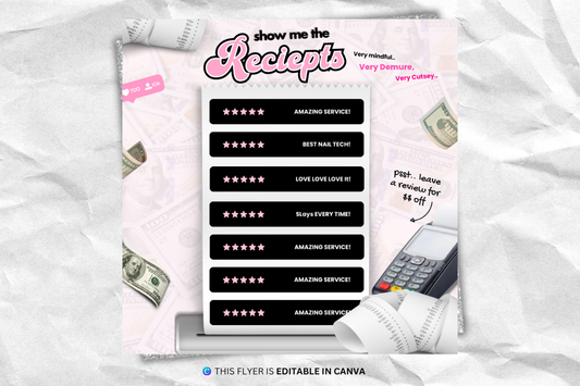 Customer Review Flyer