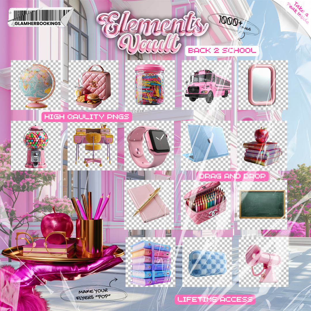 1000+ Elements Vault (Seasonal Updates)