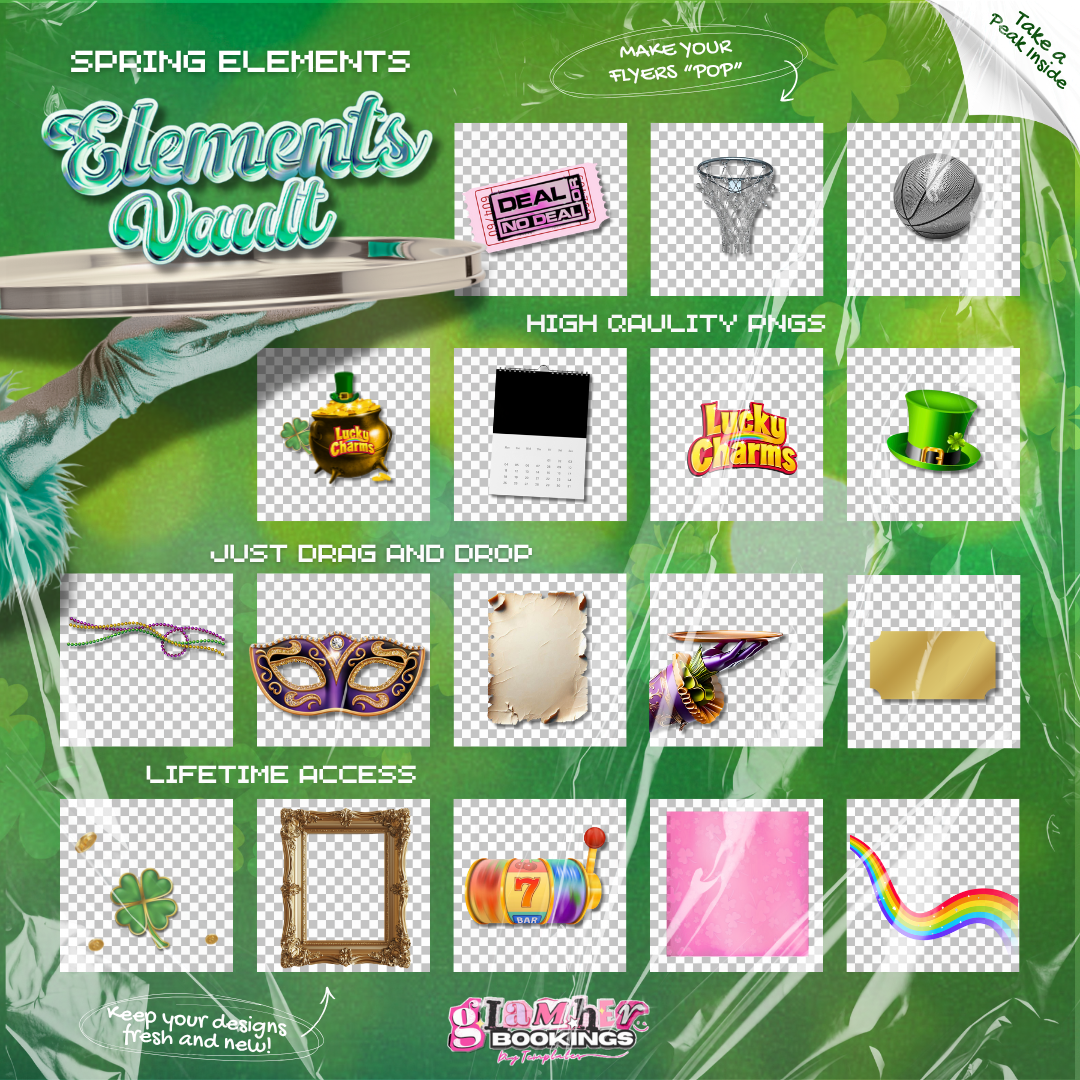 1000+ Elements Vault (Seasonal Updates)