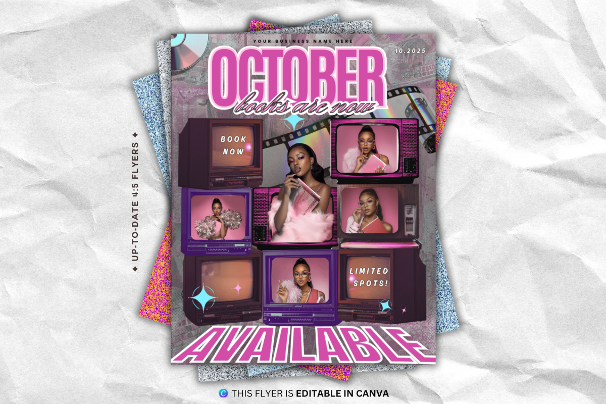 Y2K October Booking Flyer