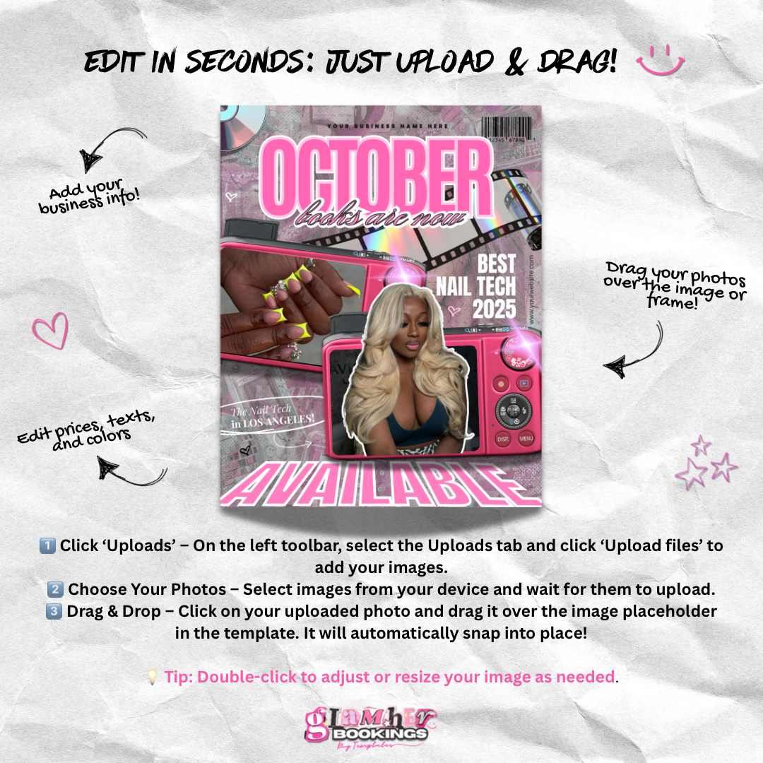 Y2K October Booking Flyer