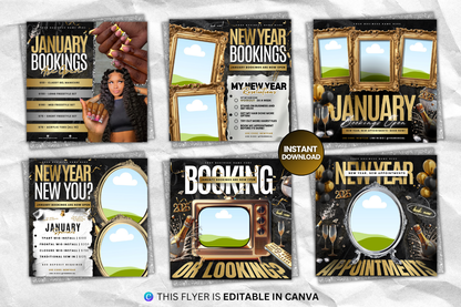 7 January Promo Flyers Bundle