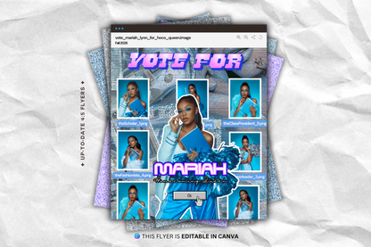 Y2K Homecoming Voting Flyer