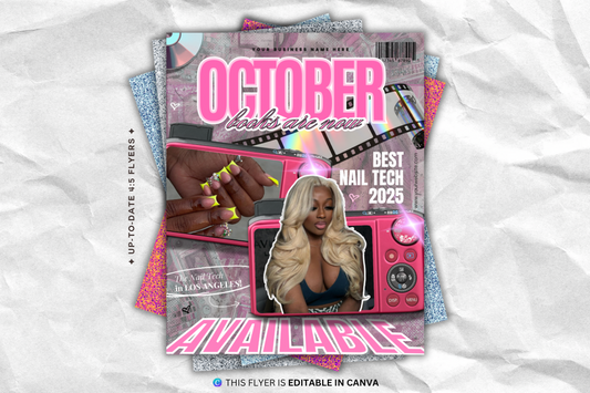 Y2K October Booking Flyer